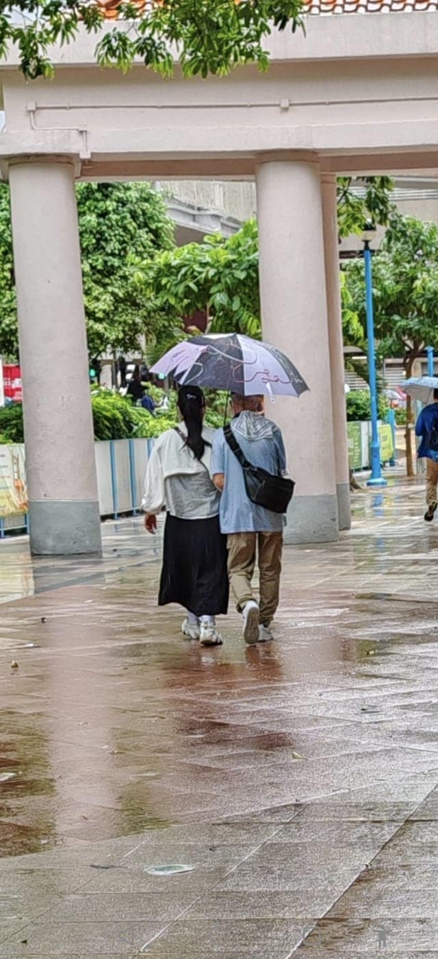 網民更成立關注組,幾乎每日都有人分享在各地偶遇何伯何太的照片。