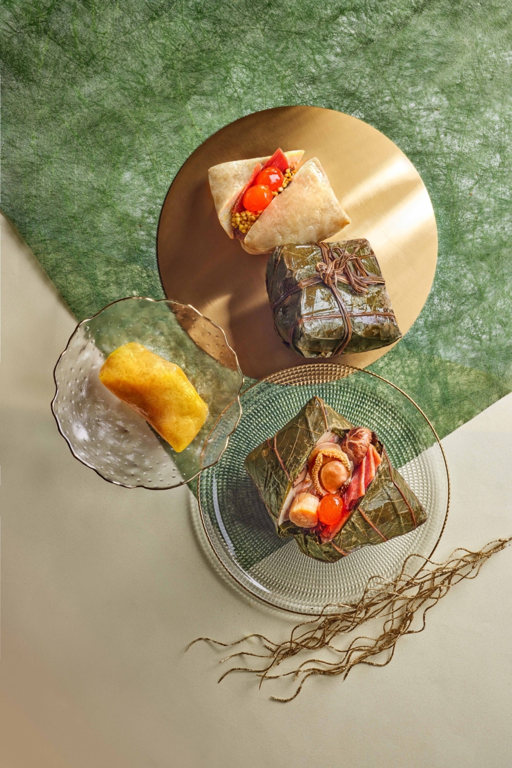 如心酒店集團旗艦中菜廳「如」推出三款以上乘食材入饌的端午糉子，鹹甜口味俱備！