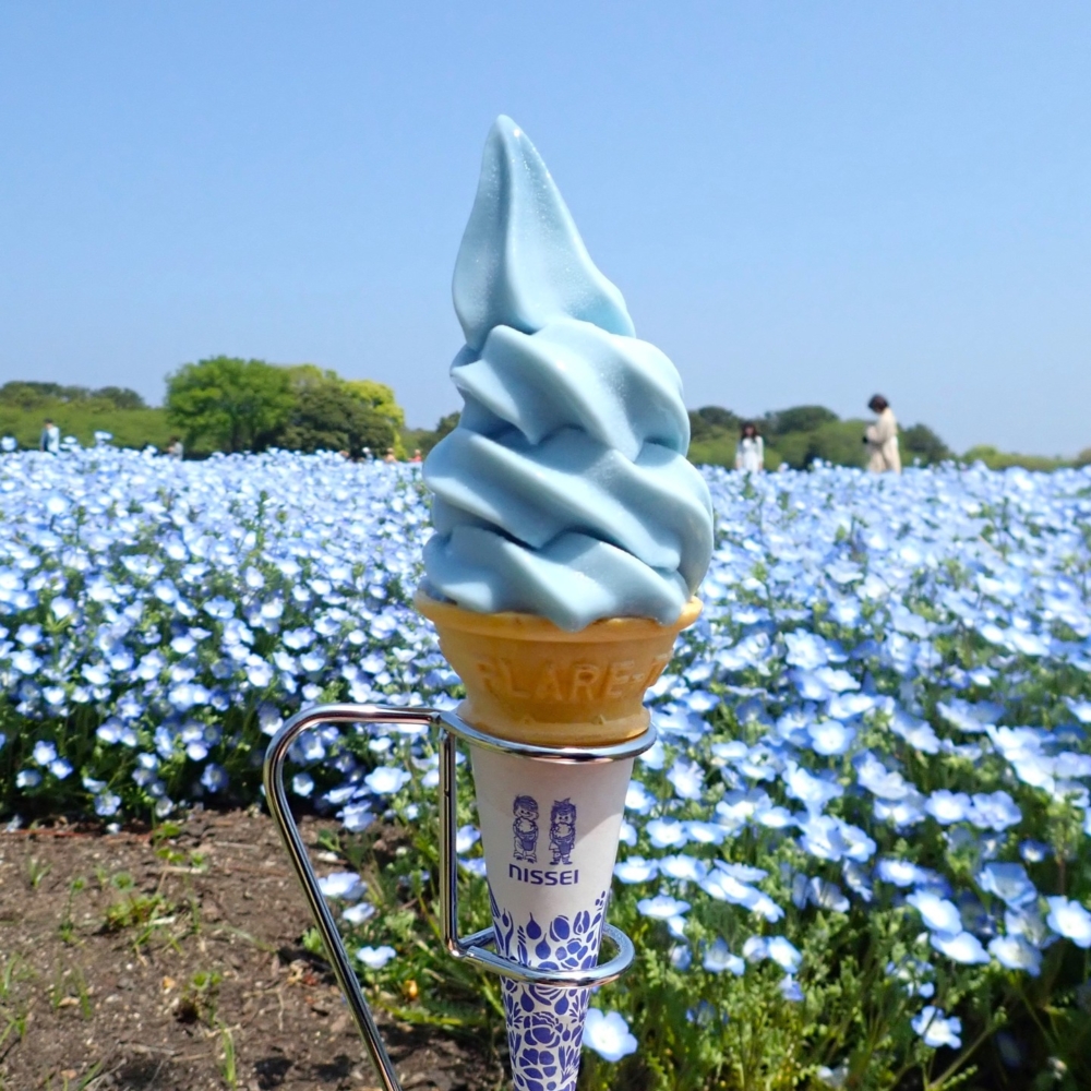 必吃藍色雪糕！