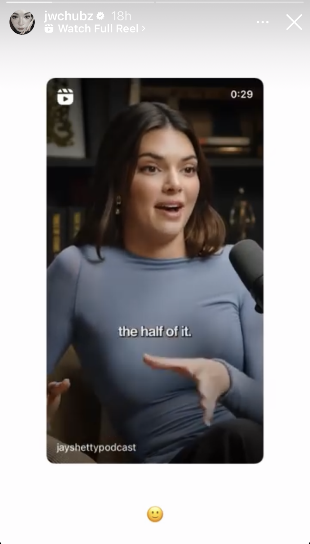 影片中，Kendall談論了她自己在面對公眾和媒體時的心態