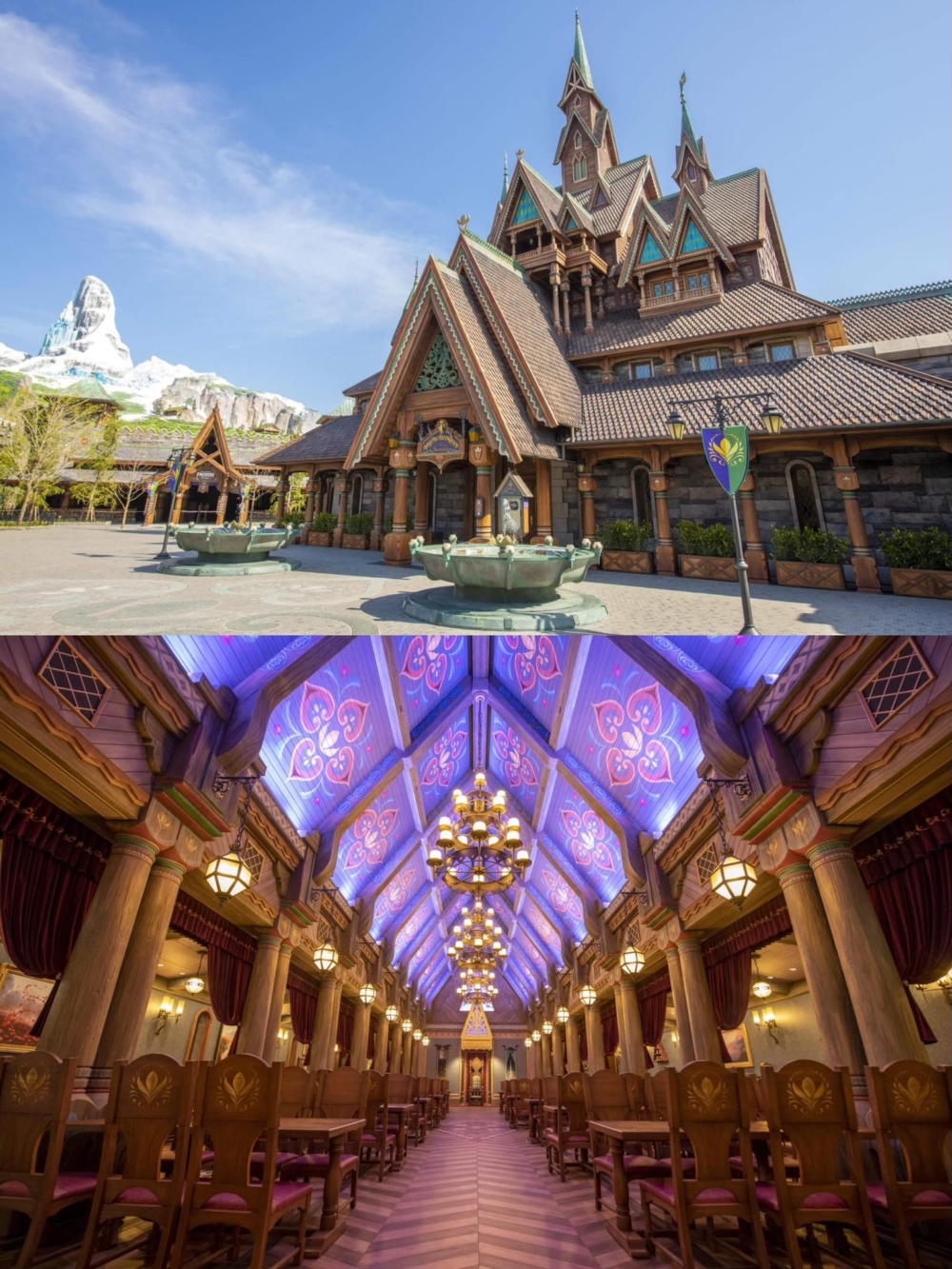 Royal Banquet of Arendelle 阿德爾皇家宴會廳。