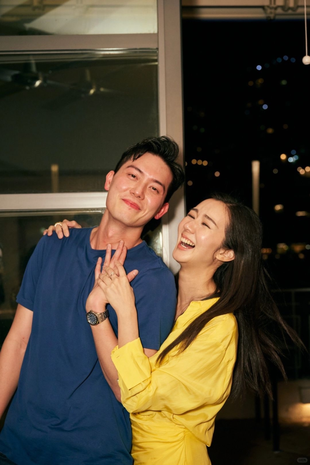 麥明詩則回應：「所以他樣子很無奈」