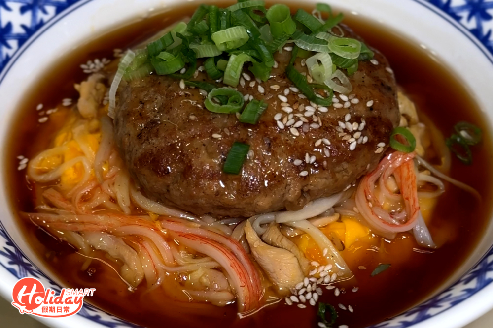 另有重量級漢堡天津飯,特選重量的漢堡扒,豐富的肉汁齒頰留香!