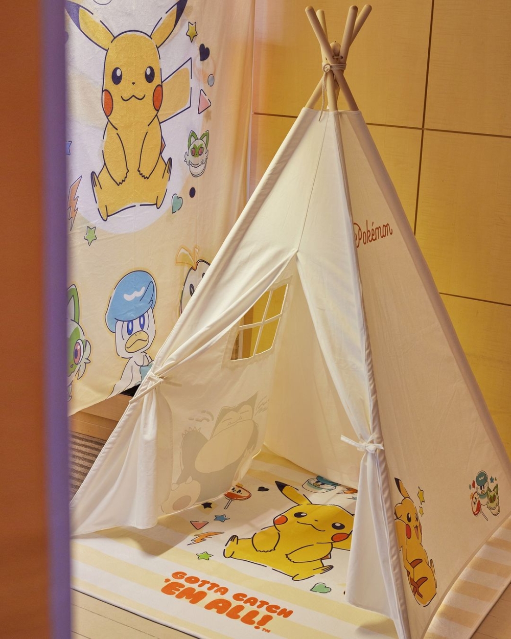 客房處處可見比卡超、伊布、御三家等超萌Pokémon元素～