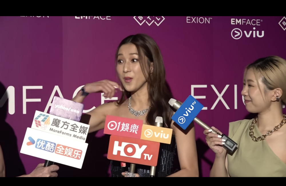 提到《九龍城寨之圍城》票房大賣,鍾嘉欣就表示一定要支持