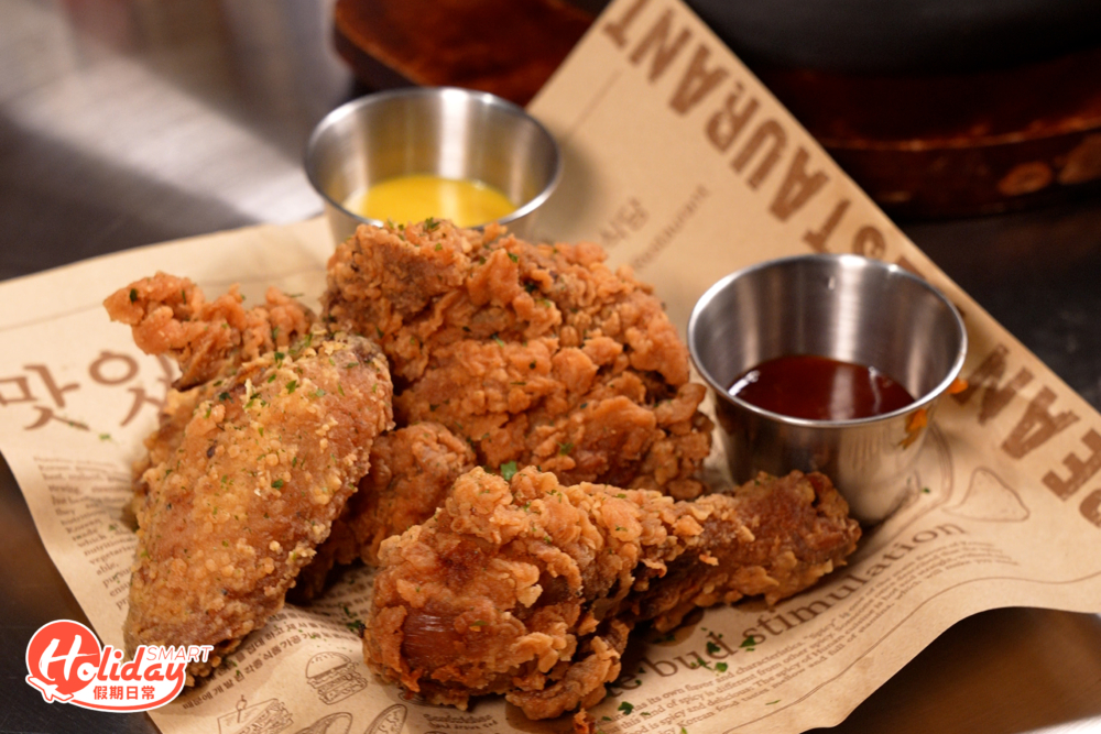 半隻韓式炸雞。