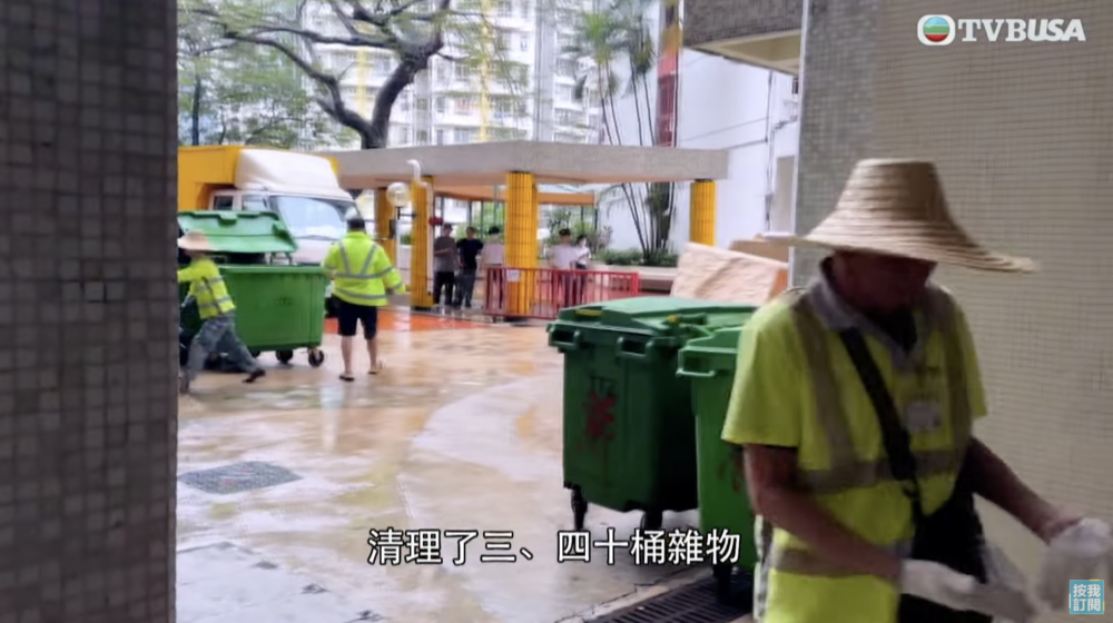 江美儀親自上陣,安撫了戶主和其他鄰居,最終戶主同意義工隊幫忙清理單位。