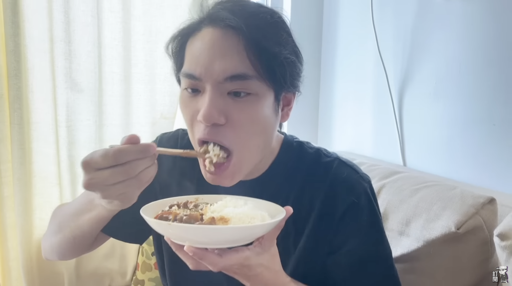 Sunny指自己攤咗半年後終於決心要做運動，而為咗增磅佢由食無定時變到一日要食5餐！