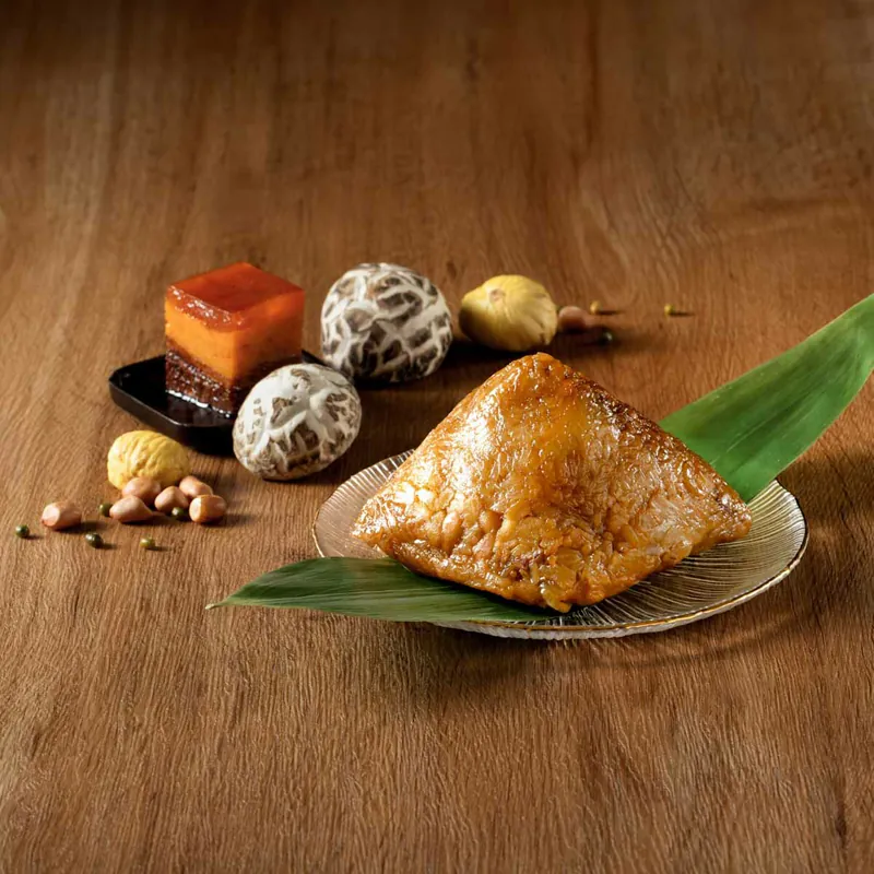 栗子東坡肉粽。