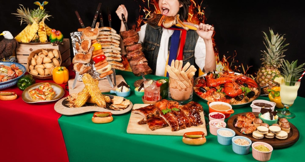 「肉罷不能南美洲」下午茶自助餐。