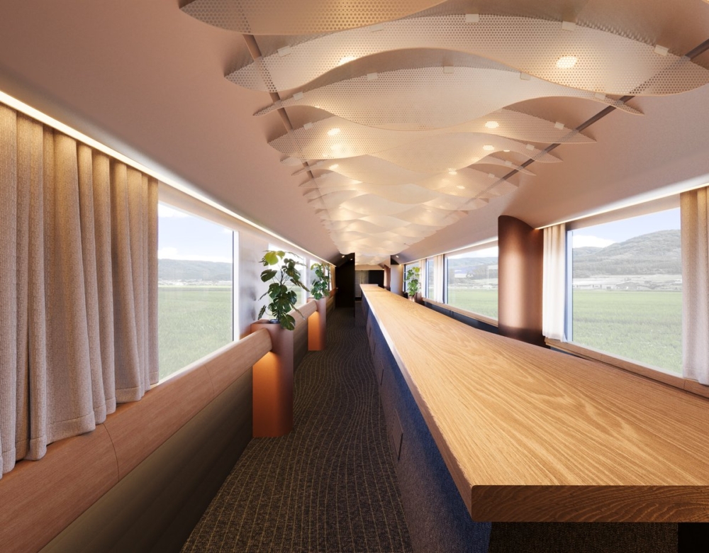 2號車廂以布院·日田地區的森林為概念～