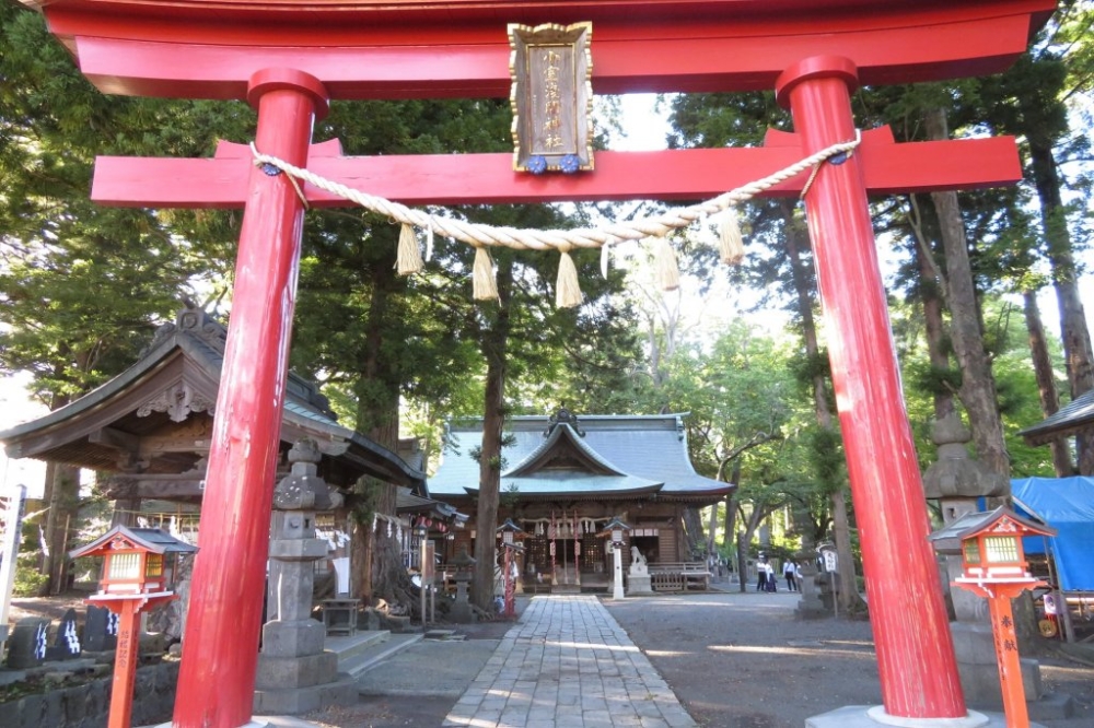 小室淺間神社。