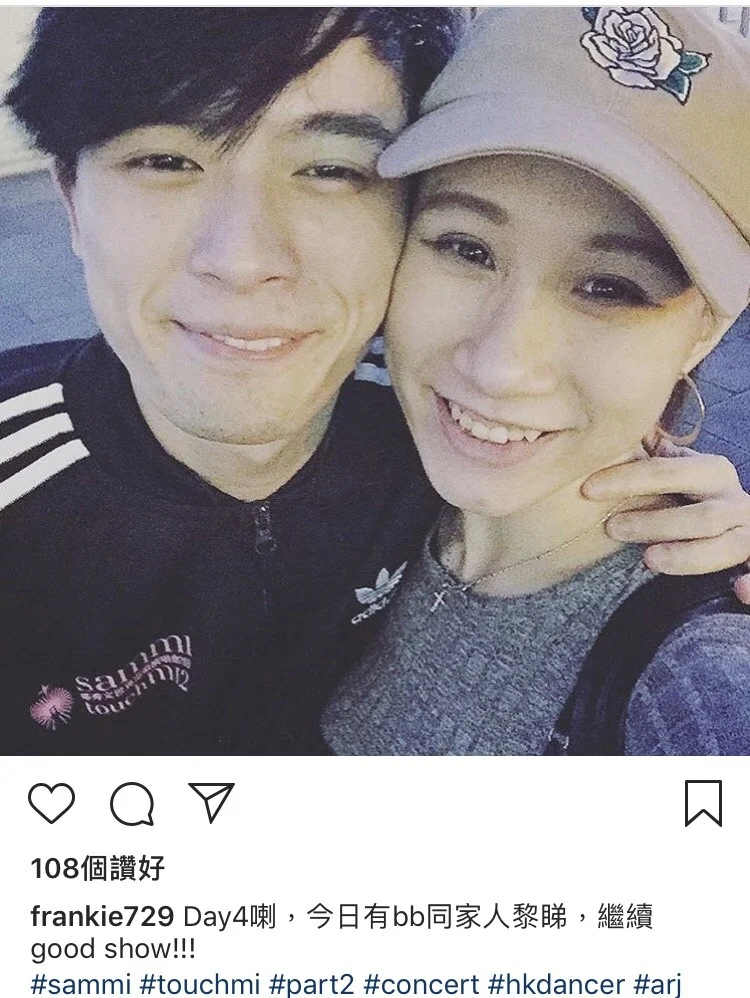 根據時間線，有網民認為Frankie其實喺宣布分手前一年已經無post過同前女友嘅周年相