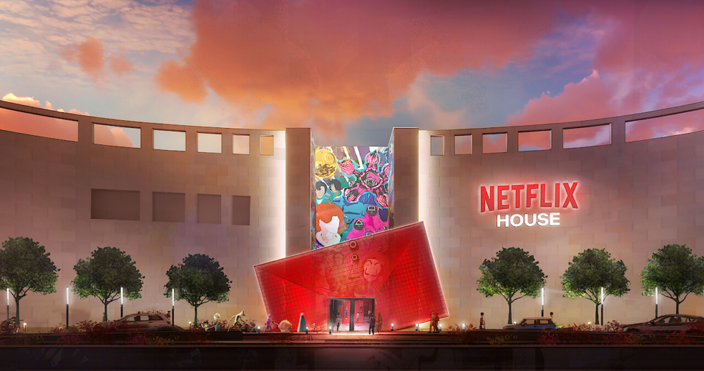 Netflix宣布會推出大型主題園區「Netflix House」,預計在2025年正式開幕。