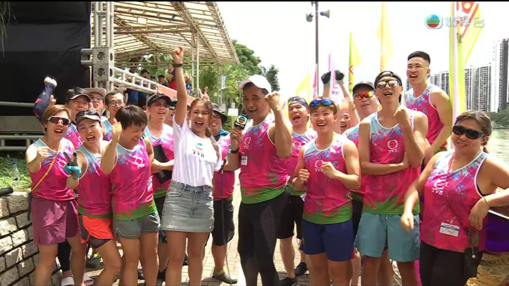 現場棠哥就充滿信心，他表示今年龍舟隊有不少新人加入，猛將如雲