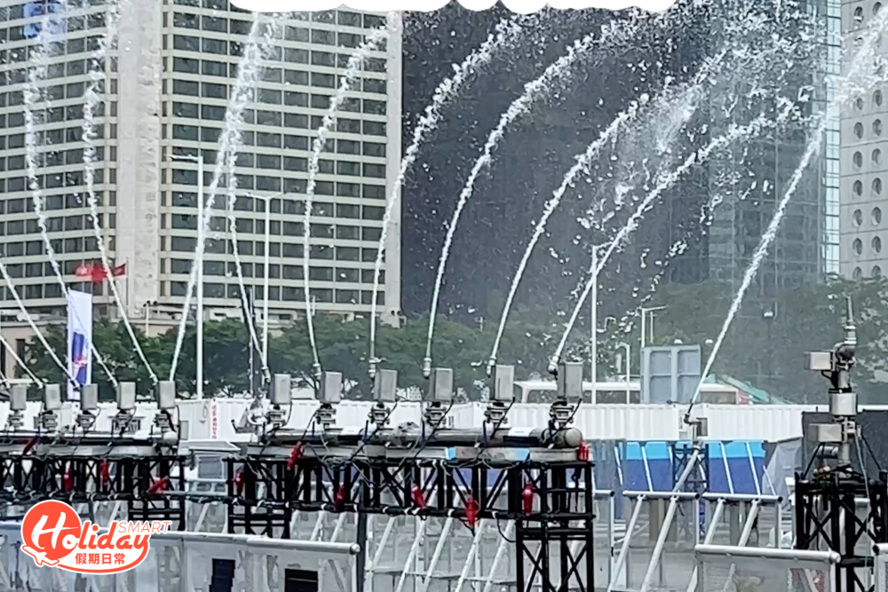 噴水及舞台音響效果全面升級，配合S2O獨創的「360 度環迴噴水系統」，展現百變噴水花式。