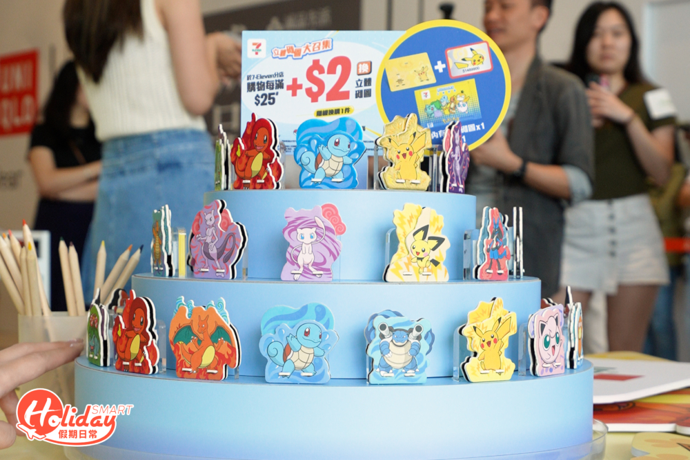 扭蛋可隨機換領不同立體砌圖。