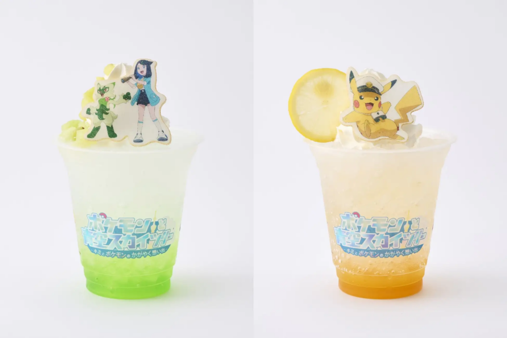 Rico&Nyarote奇異果蘇打水及比卡超隊長薑汁芒果。