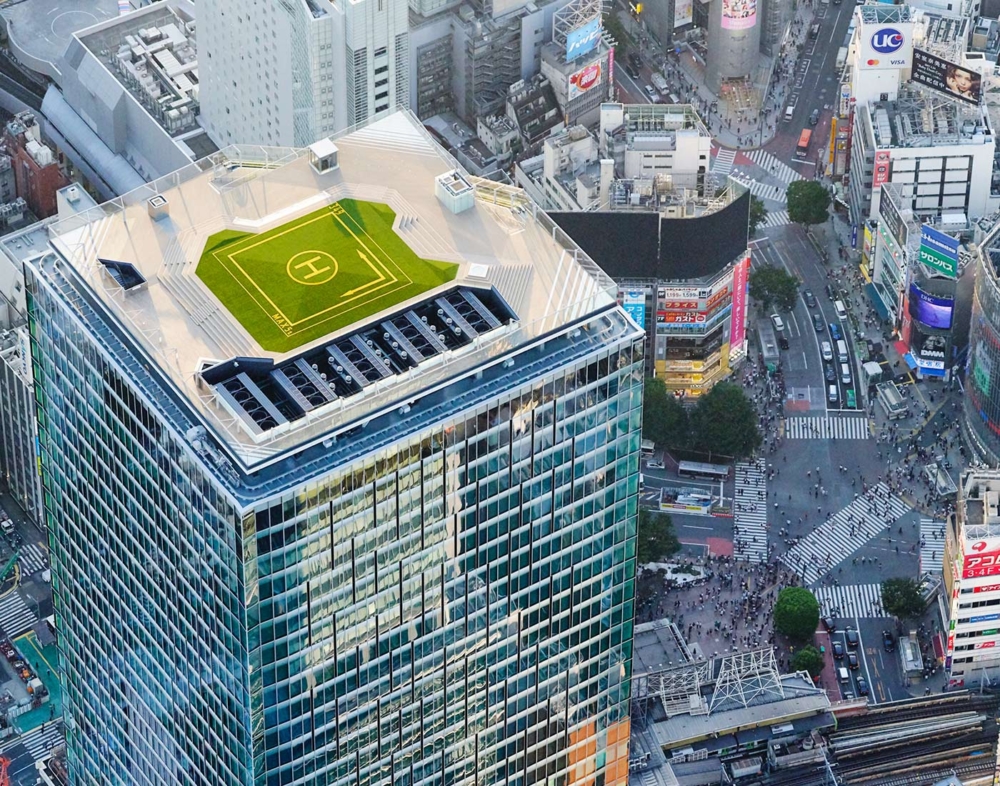 Shibuya Sky的觀景體驗由3個區域組成：Sky Gate、Sky Gallery及Sky Stage。