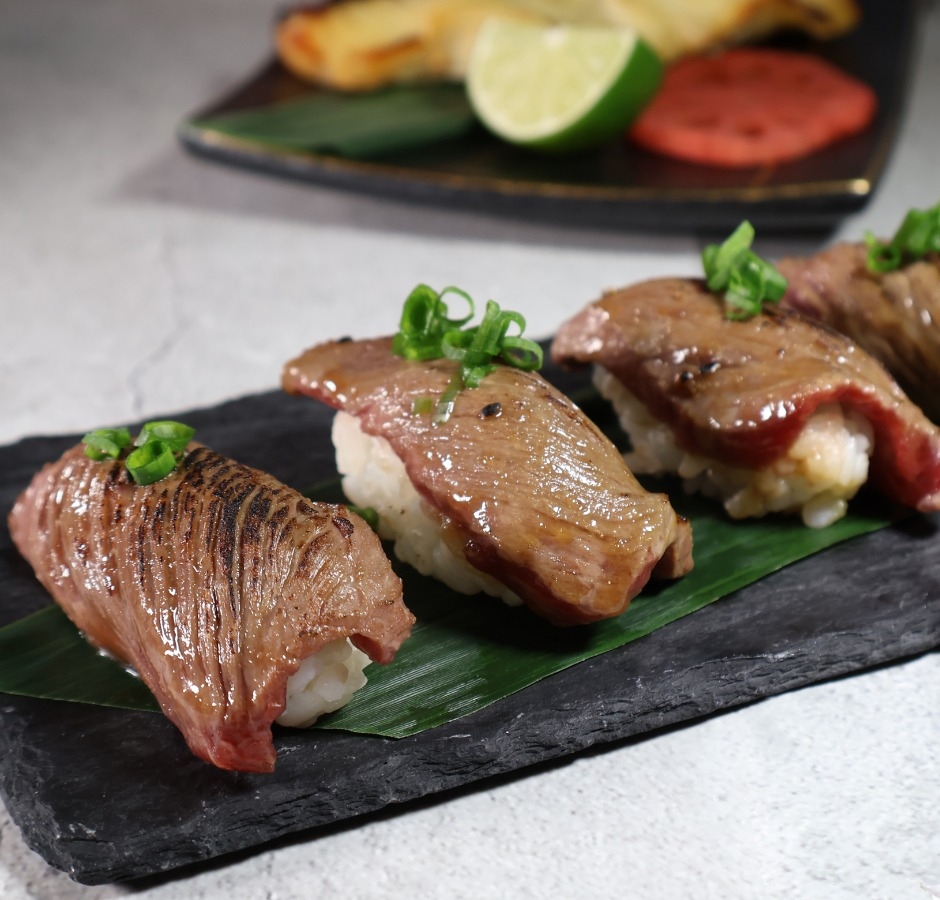 火炙牛肉壽司~