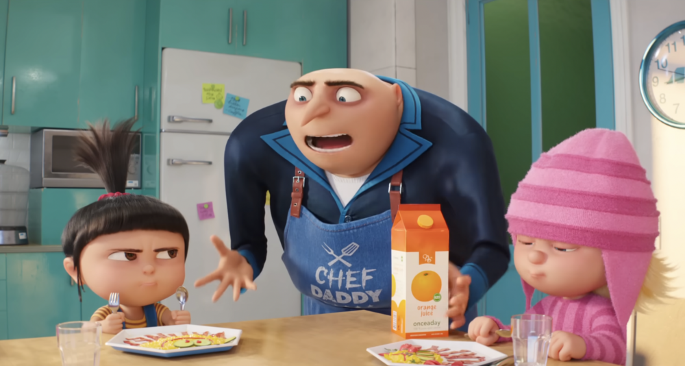 《壞蛋獎門人4》延續第3集的故事，曾經是世界上最受歡迎的大壞蛋「犀利哥」Gru，改邪歸正後與女特務Lucy、可愛的女兒Margo、Edith、Agnes，以及一班Minions展開全新的家庭生活篇章！