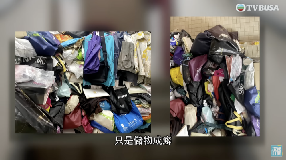 《東張西望》最近採訪一間垃圾屋,與以往不同,這次採訪的地點是私樓