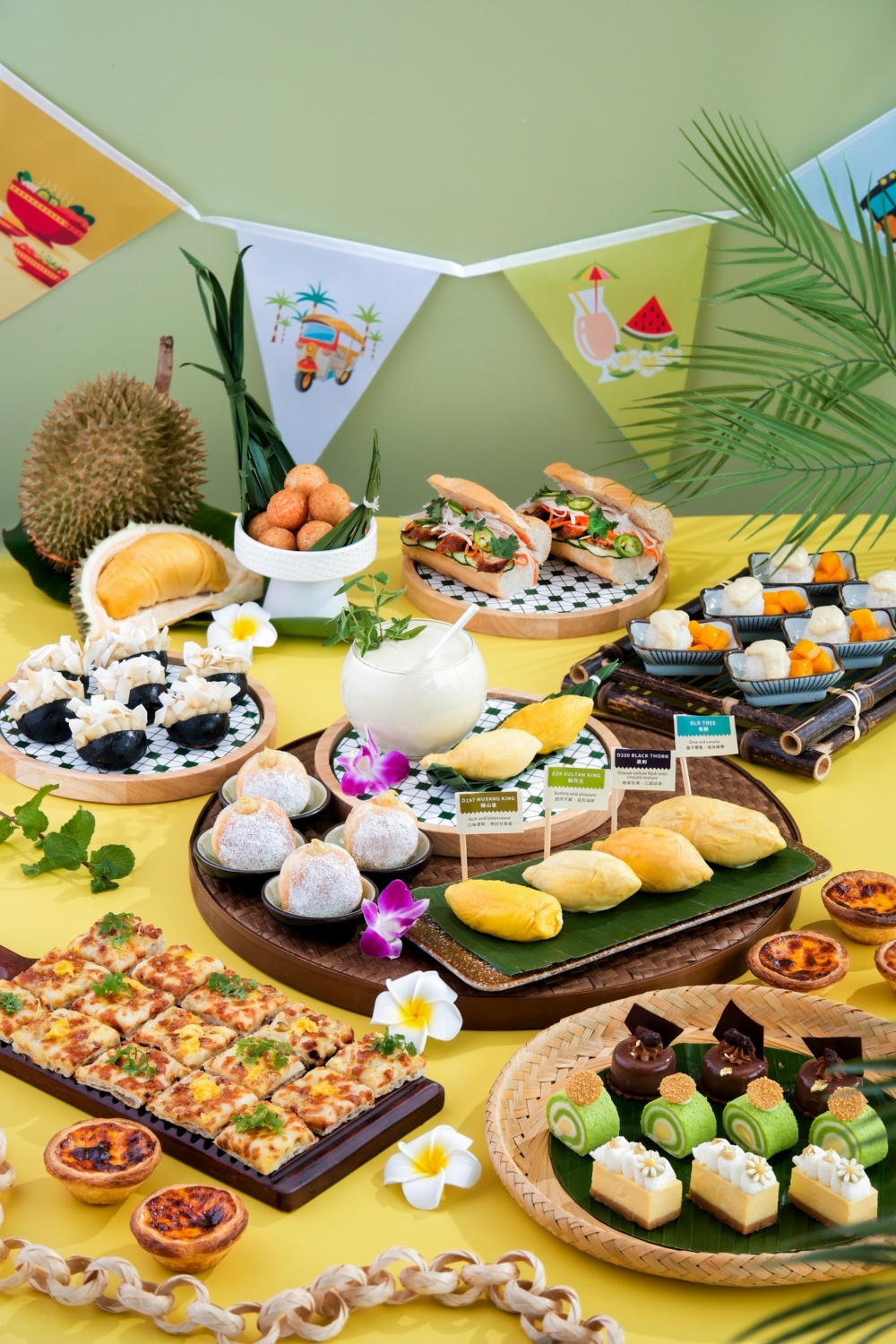 馬來西亞「榴槤盛薈」週末下午茶自助餐。