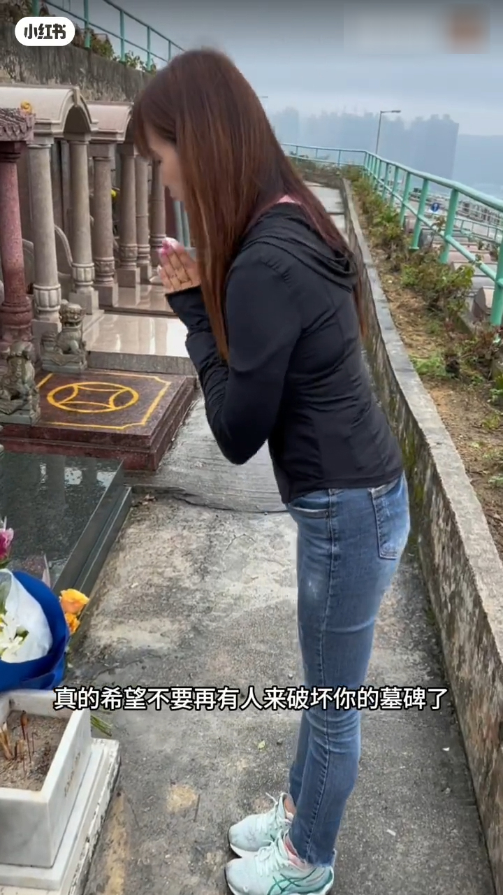 有一位女歌迷上載前往拜祭黃家駒的影片,並向黃家駒表示希望不會再有人破壞他的墳墓