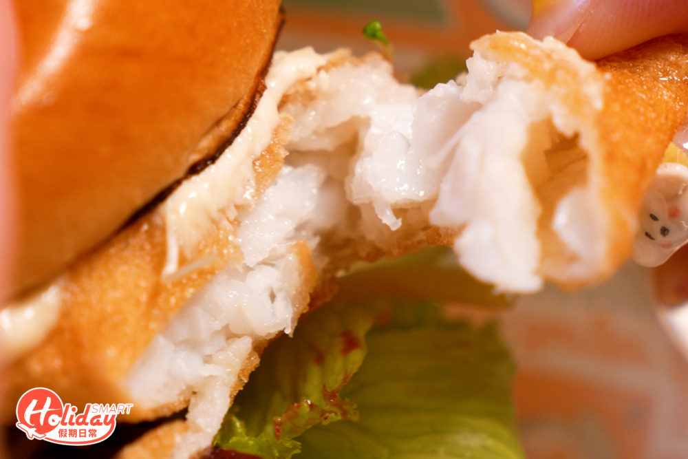 魚肉不會炸得過份乾身，內裏肉質滑嫩。