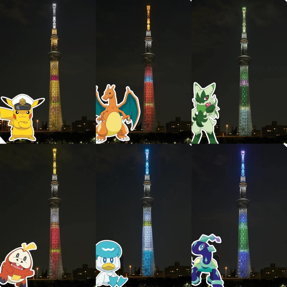 6大角色點燈輪番登場!