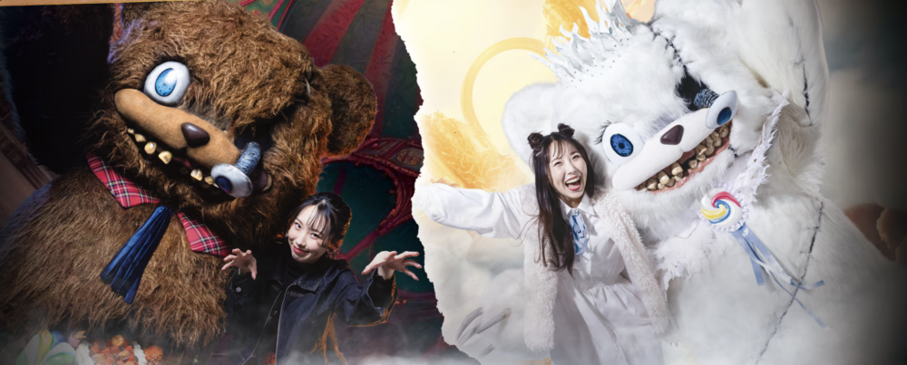 死了也要拍的death！恐怖熊迎賓攝影