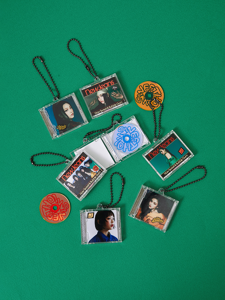 NJ How Sweet 迷你 CD 盒鎖匙扣每款港幣$119（共六款）