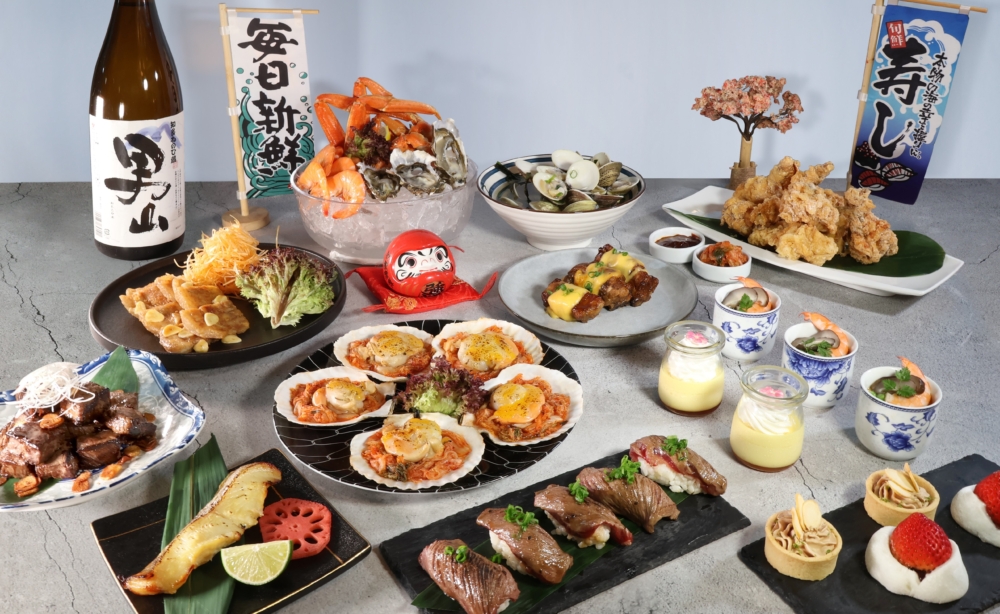 日韓之魅自助晚餐。