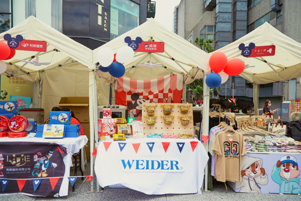 即日起至7月21日期間每逢星期四至日，舉辦期間限定迪士尼主題市集，一次過滿足食玩買！
