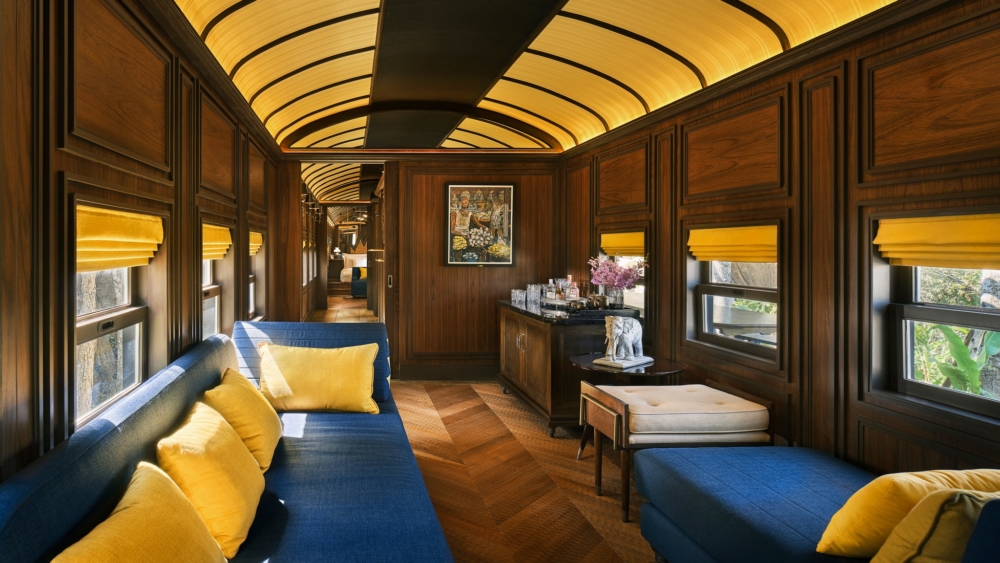 百年車廂變身華麗套房