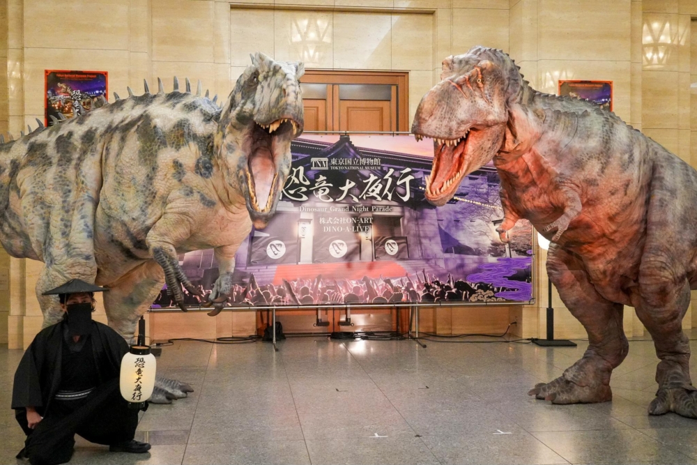 東京國立博物館早前舉辦新聞發佈會，搶先曝光「霸王龍」及「南方巨獸龍」！