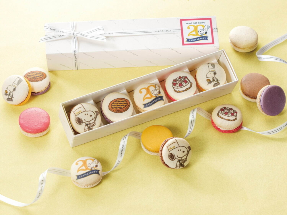 史努比主廚限量版馬卡龍禮盒有5款新口味馬卡龍