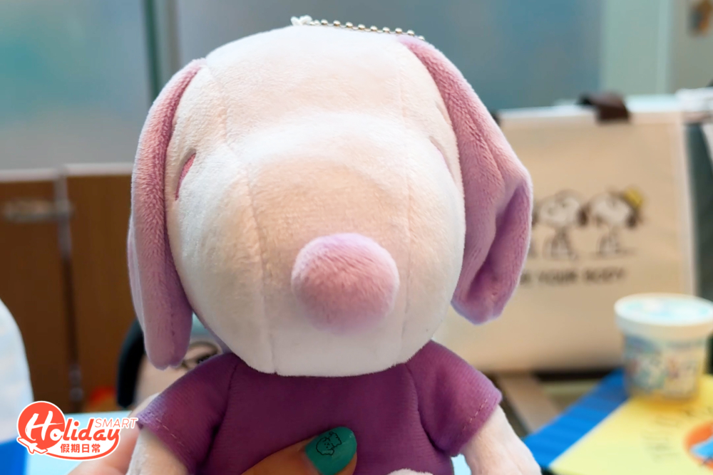 Snoopy公仔鎖匙扣。