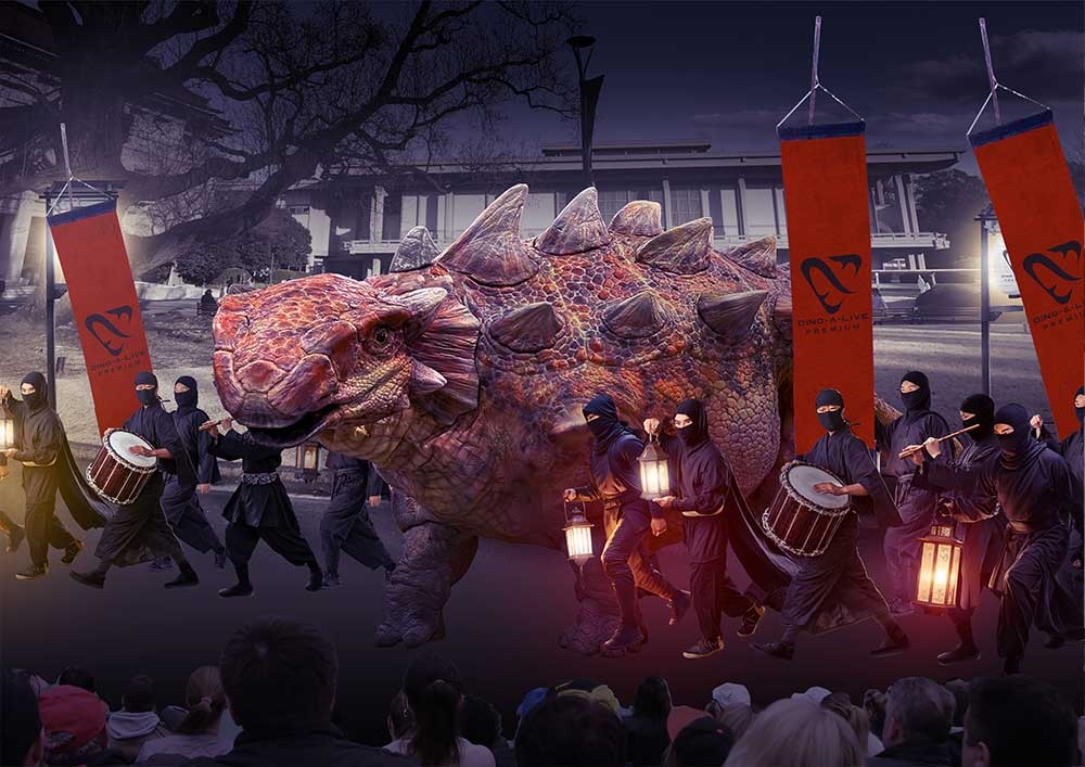 「恐龍大夜行」的靈感來自日本著名的妖怪盛會大遊行「百鬼夜行」！