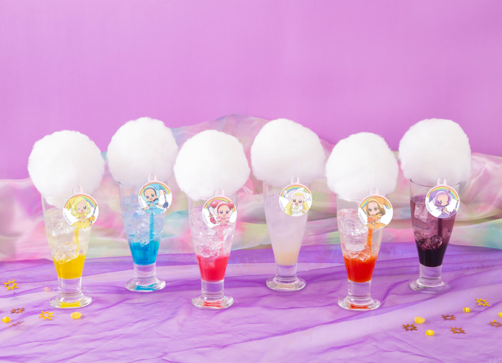 6大角色棉花糖特飲