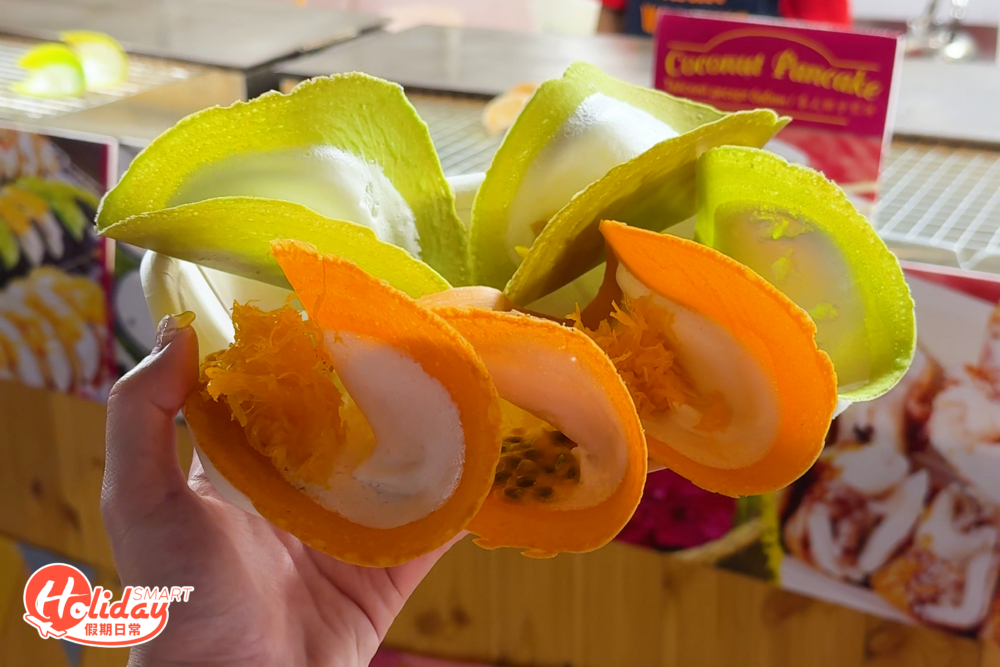 泰式脆皮煎餅（港幣$20），餡料份量比較少。