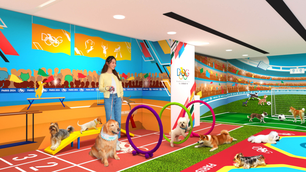 寵物運動嘉年華打卡位1｜毛小孩體操訓練場