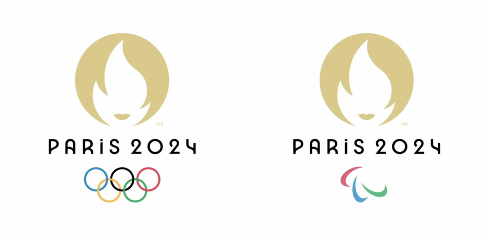 2024巴黎奧運的LOGO結合了奧運聖火、法國人民革命象徵的擬人化形象「瑪麗安娜（Marianne）」及金牌的元素，亦是奧運史上首個以臉部為形象的LOGO！