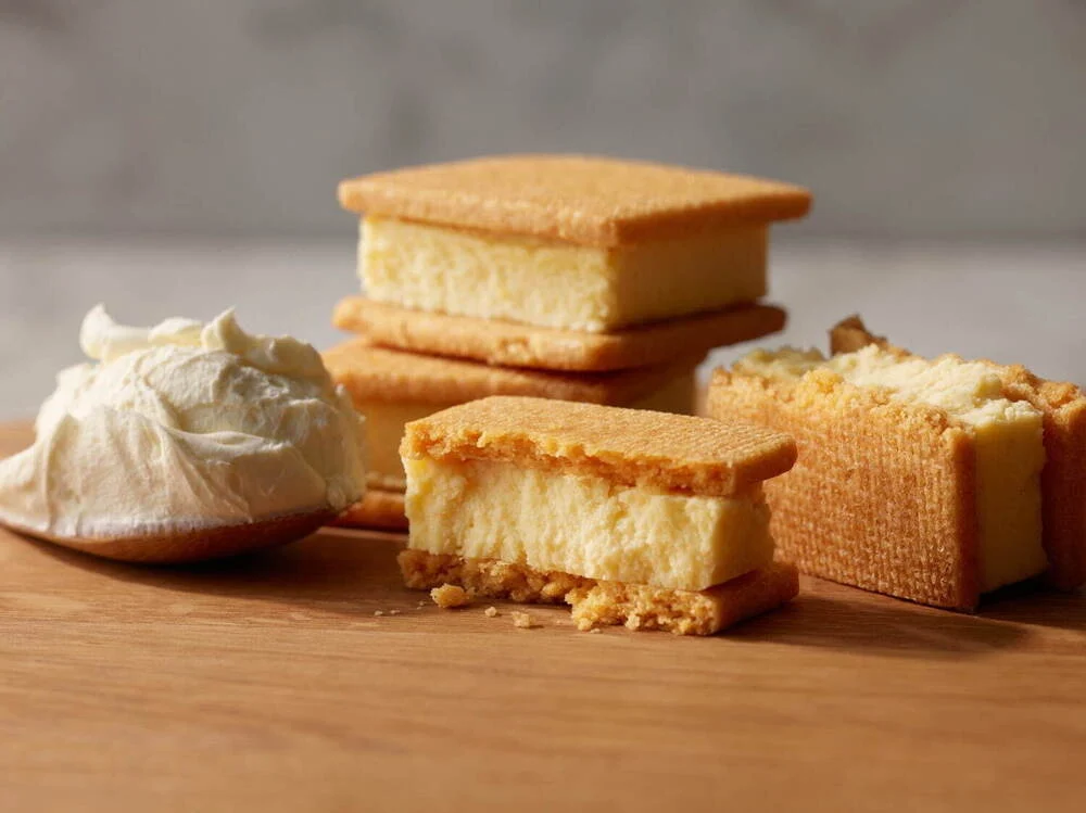 Now on Cheese「起司夾心餅乾」。