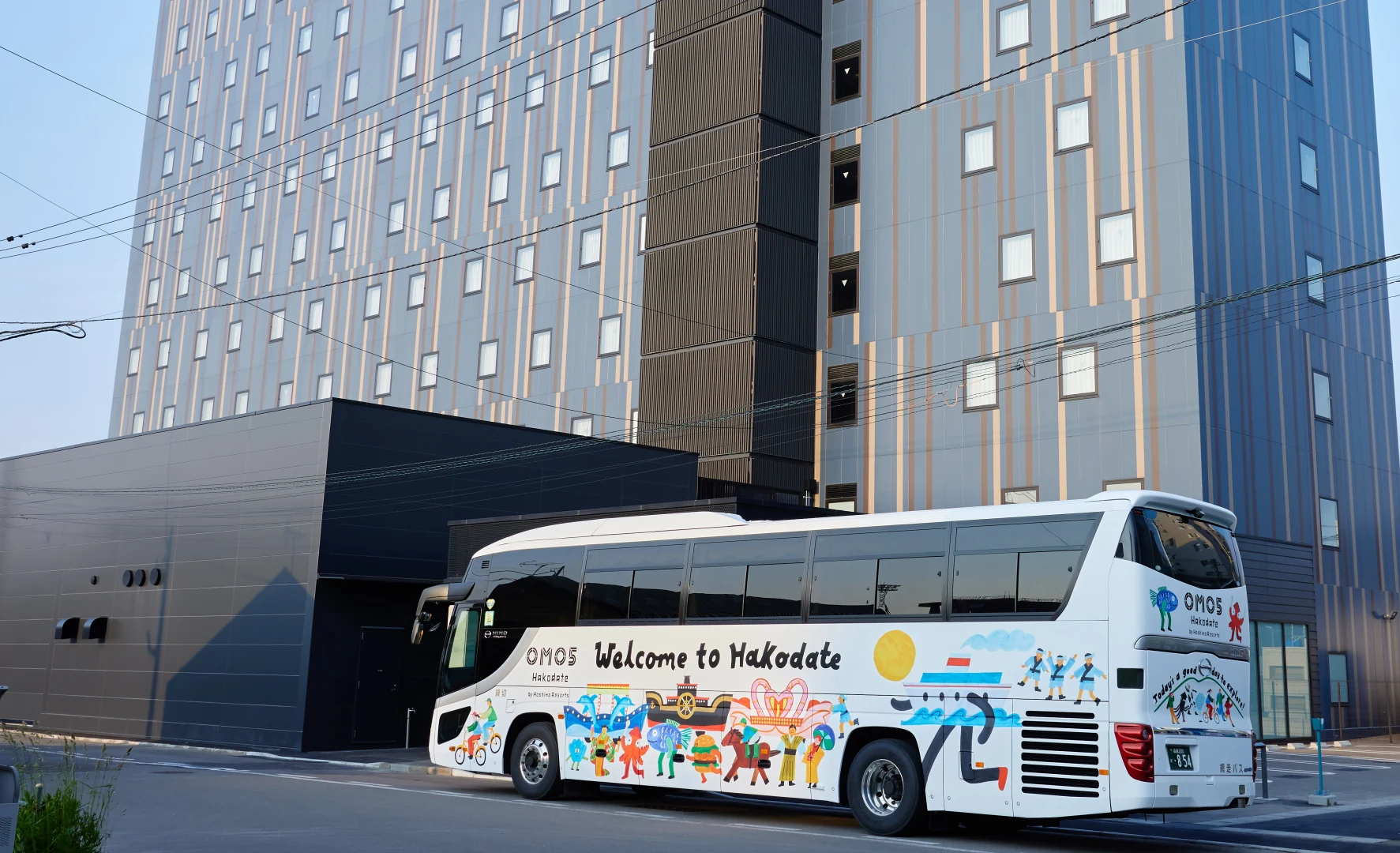 酒店亦提供「函館免費巡迴巴士」