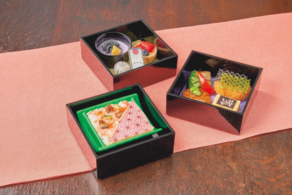 炭治郎、彌豆子及玄彌-御子様御膳。