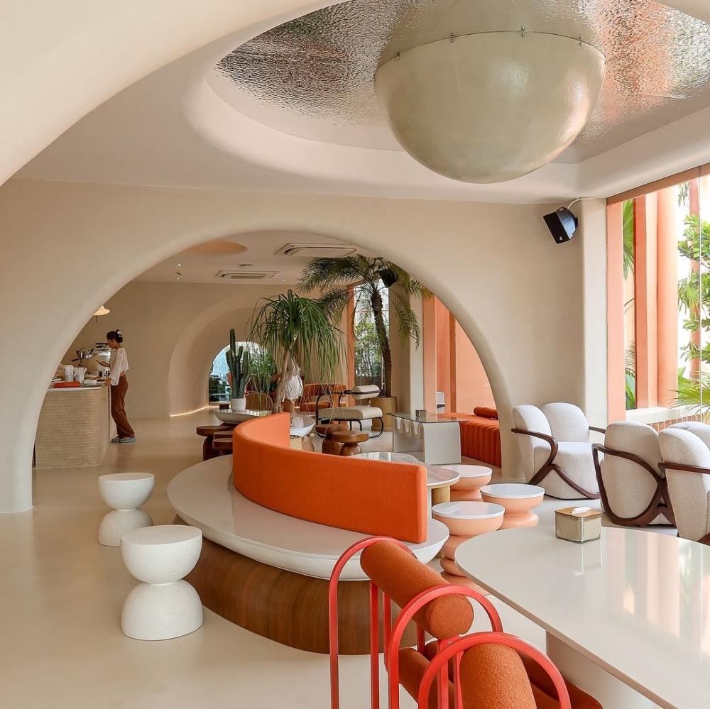 「Casa Tropika」最吸睛的地方必定是其粉系裝潢!