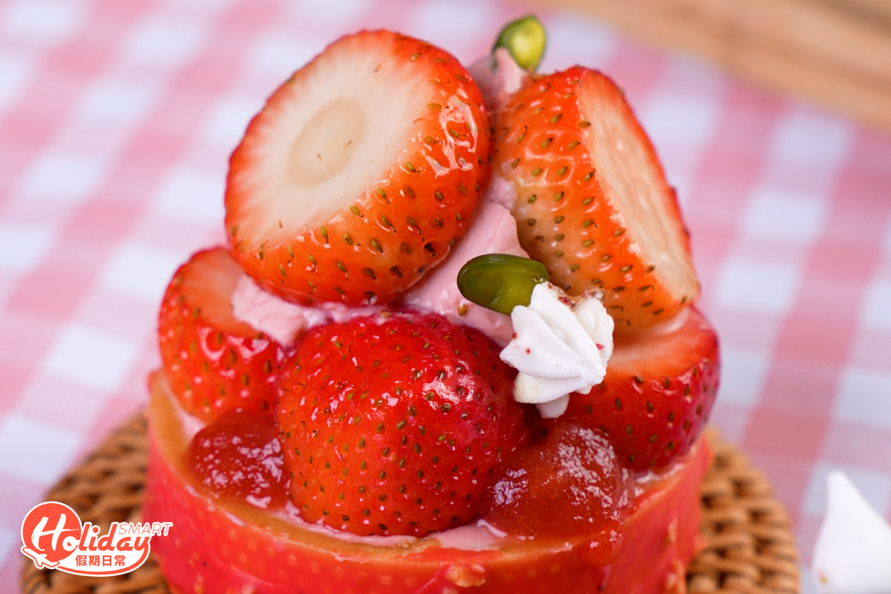 士多啤梨撻酸甜交織（$58）味道清新又開胃。