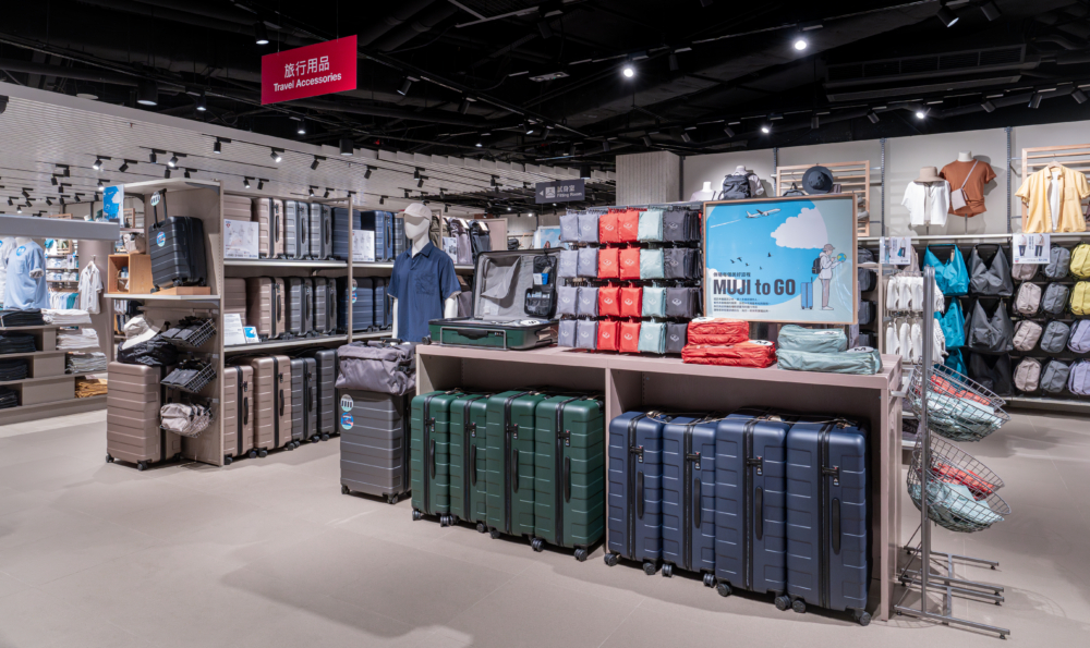 MUJI to GO旅行用品區