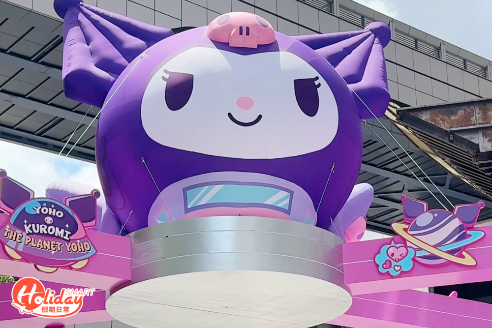 必打卡的還有戶外的9米高飛船。